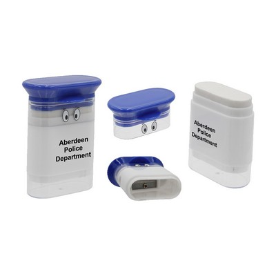 Officer Googly-Eyed Eraser/Sharpener