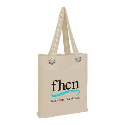 12 oz. 100% Cotton Heavy Canvas Natural Color Tote Bag