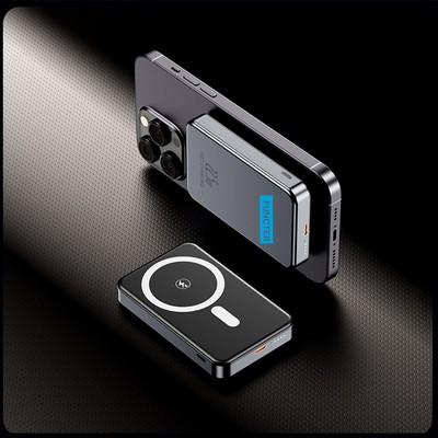 10000mAh Aluminum Shell Magnetic Wireless Power Bank Fast Charging Power Bank