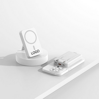 Magnetic Power Bank 10000mAh Wireless Portable Charger